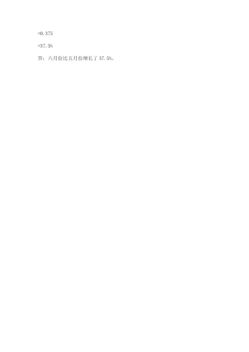 人教版六年级下册数学期末测试卷精品加答案.docx