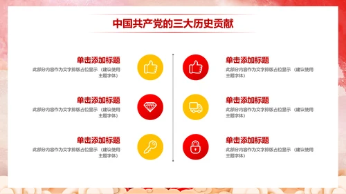 百年大党100周年PPT党课