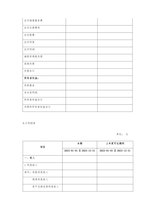 私募基金信息披露年度报告.docx