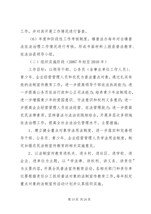 五五普法学习活动规划.docx