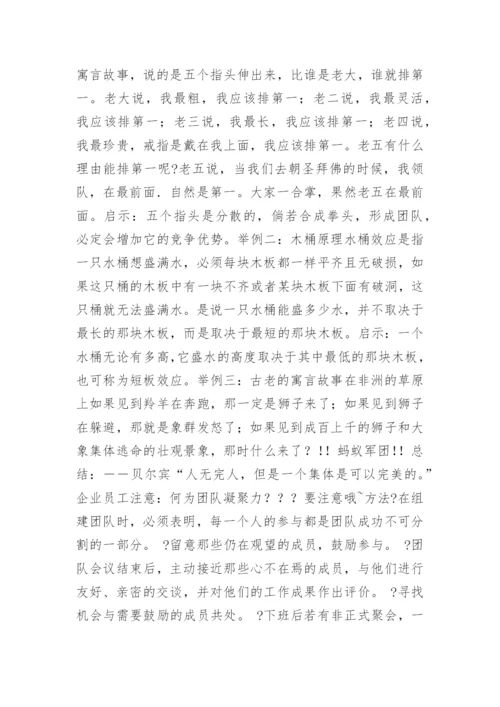 增强团队凝聚力活动策划方案.docx