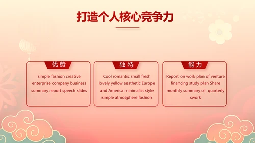 2022迎新晚会年终工作总结新年计划PPT
