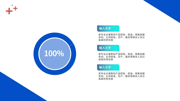 蓝色简约风医护从业者总结汇报PPT模板