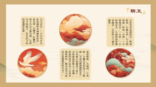 山海经故事通用PPT模板