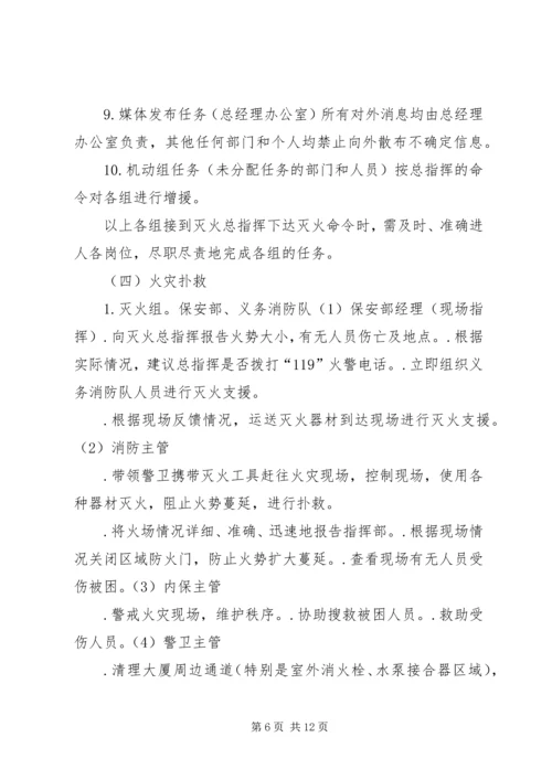 微型消防站灭火救援演练计划方案 (2).docx