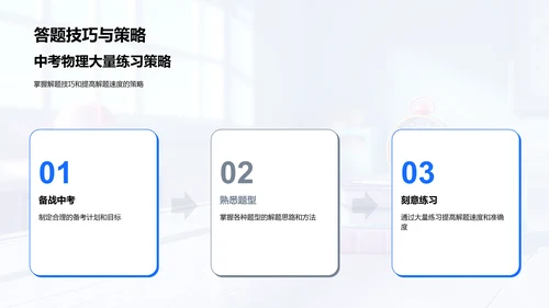 中考物理备考攻略PPT模板