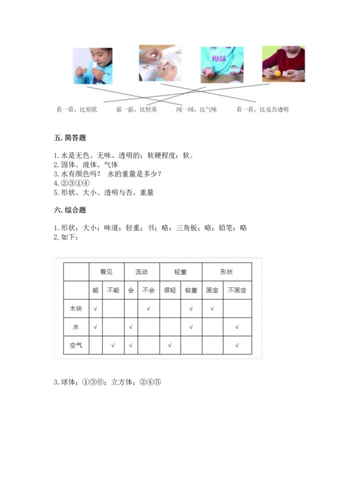 教科版一年级下册科学期末测试卷精品（考点梳理）.docx