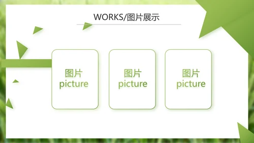 绿色农产品介绍宣传动态PPT模板