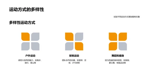 运动与学习效能提升PPT模板