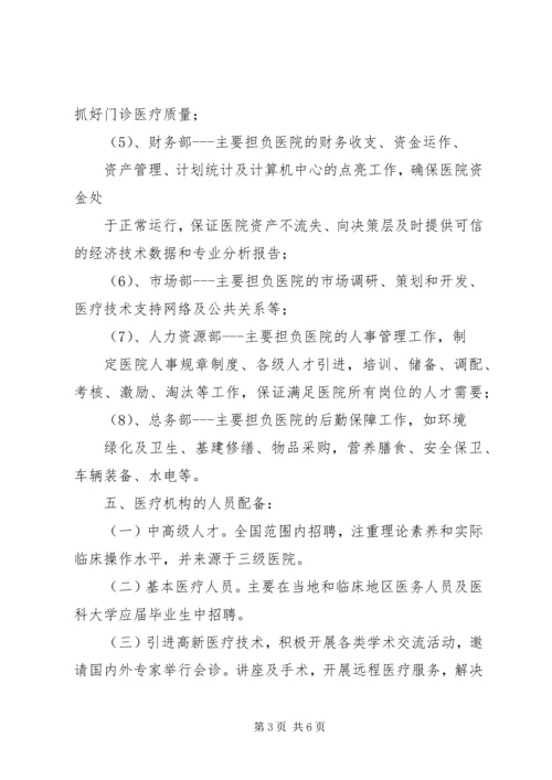 民营医院发展计划报告 (2).docx