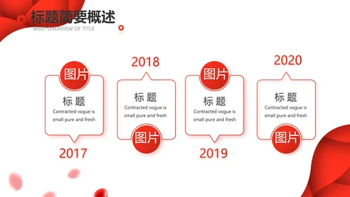 红色公益爱心无偿献血宣传动态PPT
