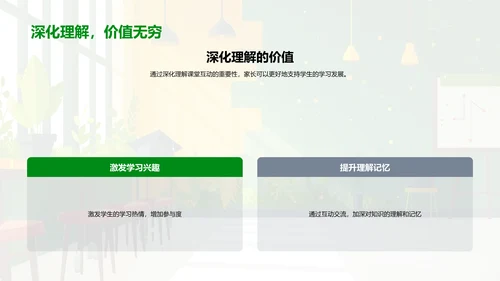 课堂互动提升学习质量PPT模板