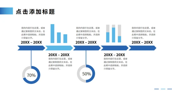 公司发展历程大事记时间轴通用PPT模板