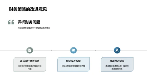 财务策略的探索与实践