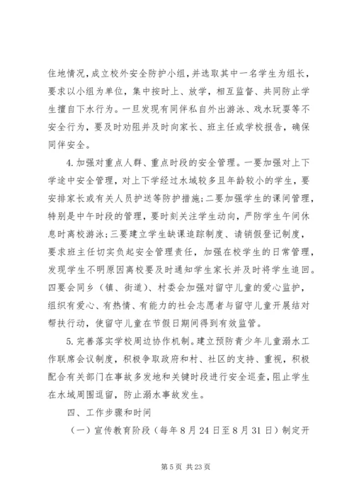 防溺水专项活动工作方案.docx