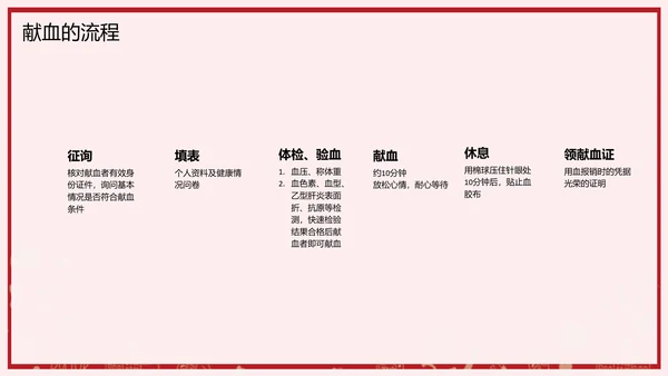 无偿献血世界献血日公益PPT模板