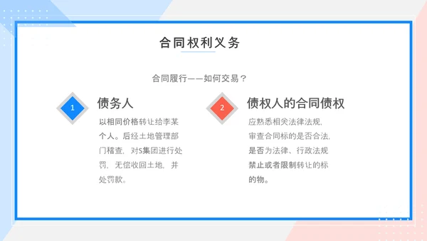 合同法法务培训课件PPT模板