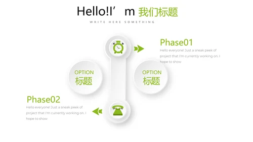 绿色时尚医疗学术报告动态PPT