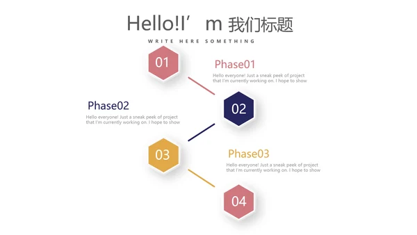 创意时尚微立体述职报告商务通用PPT动态模板