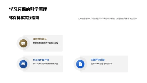 科学驱动环保行动