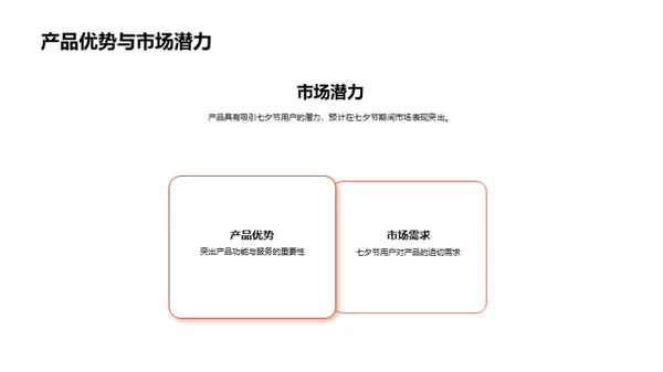 七夕节产品优势剖析