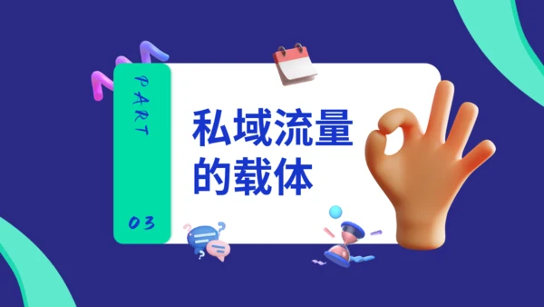 新媒体运营私域流量通用PPT模板
