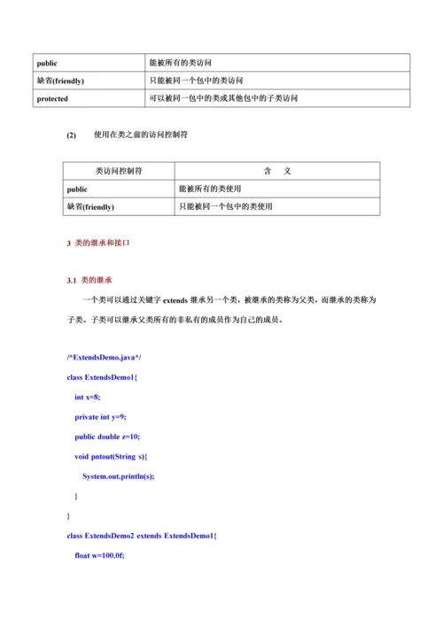 2023年Java面向对象程序设计基础.docx