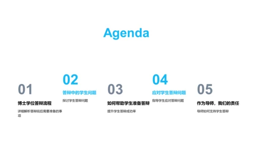 博士答辩全方位指导