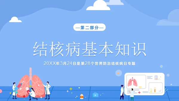 3月28日世界防治结核病日结核病防治知识培训PPT