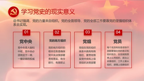 红色大气入党积极分子年终工作总结动态PPT