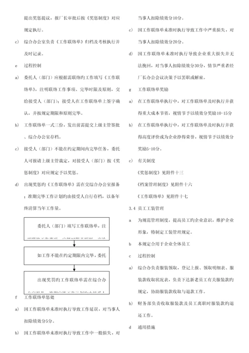 办公须知及员工行为规范管理.docx