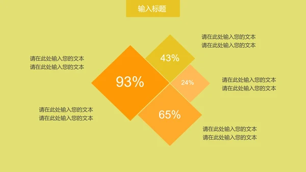 中黄色教育PPT模板