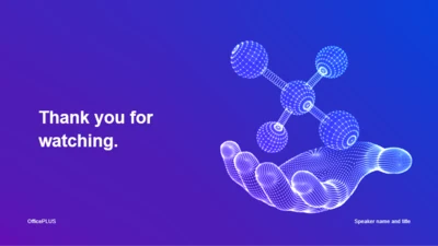 结束页-科技iT互联网研究报告PPT主题