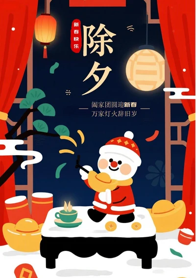 2026新春除夕夜海报2