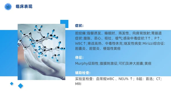 胆囊结石护理查房实拍商务PPT