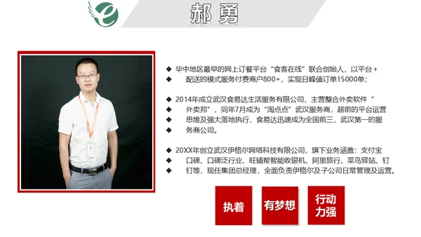 集团公司介绍免费通用PPT模板
