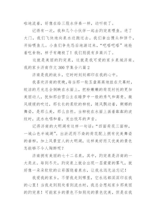 我的家乡济南作文300字.docx