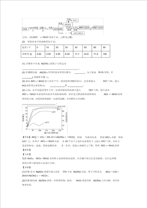 化学化学反应速率与化学平衡的专项培优练习题含答案附答案解析