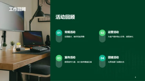 绿色科技IT互联网工作计划总结