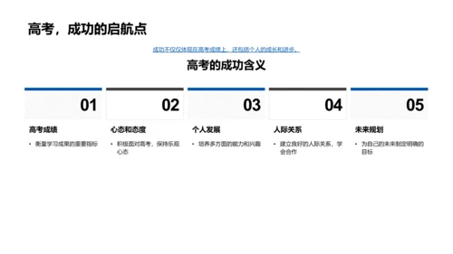 高考的影响与应对PPT模板