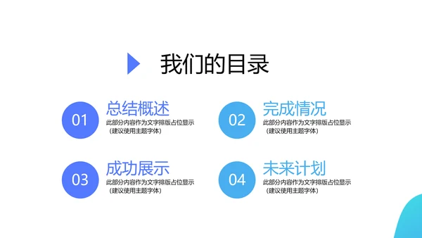 蓝色大气公司产品介绍宣传通用PPT动态模板