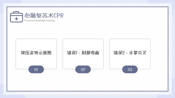急救知识教育培训课程