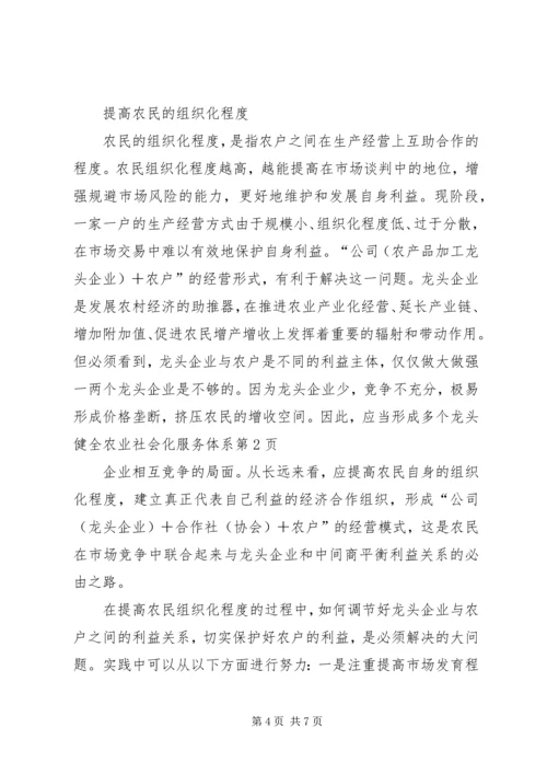 健全农业社会化服务体系 (2).docx