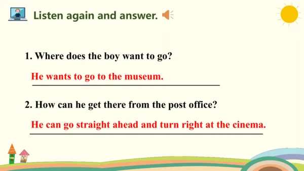 Unit 1 How can I get there Part B  Let's check & L