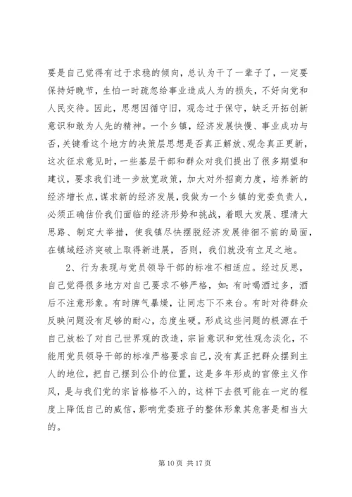 村党支部书记党性分析范文.docx