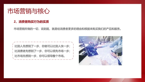 红色简约风营销技巧和营销方法培训课件