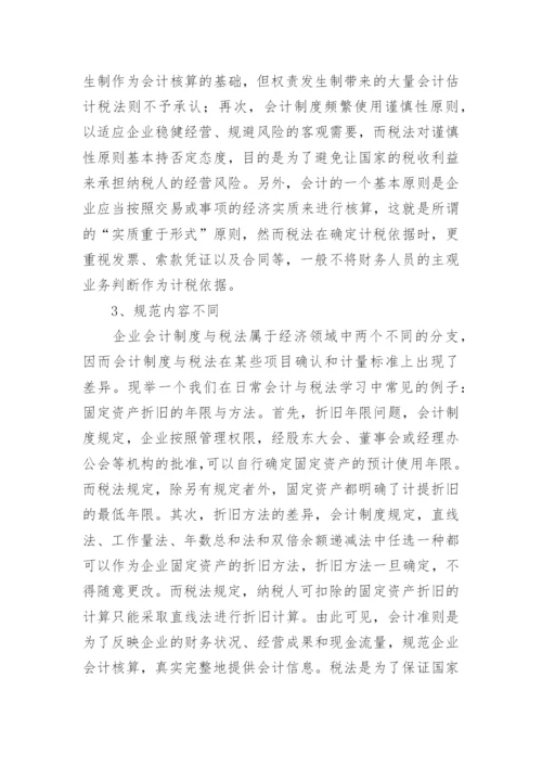 会计制度论文整理版.docx