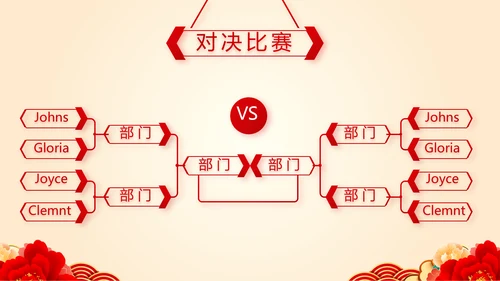 红色喜庆背景热烈欢迎上级领导莅临指导动态PPT模板