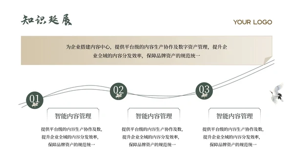 绿色中国风古诗词赏析PPT模板