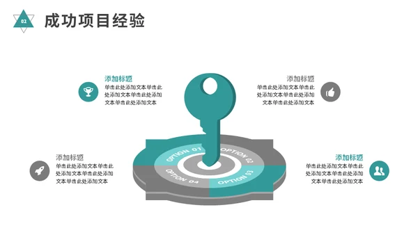 商务风公司部门个人工作总结计划通用PPT模板